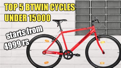 btwin cycles under 5000.